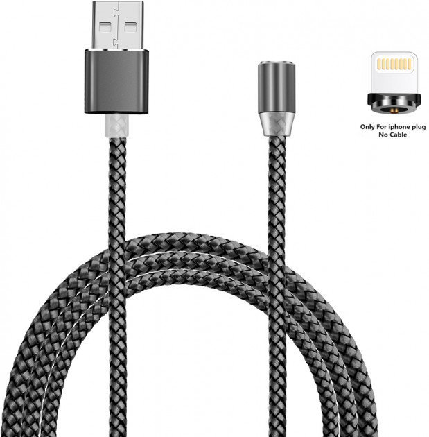 

Xoko Usb Cable to Lightning Magneto 1.2m Grey (SC-355i MGNT-GR)