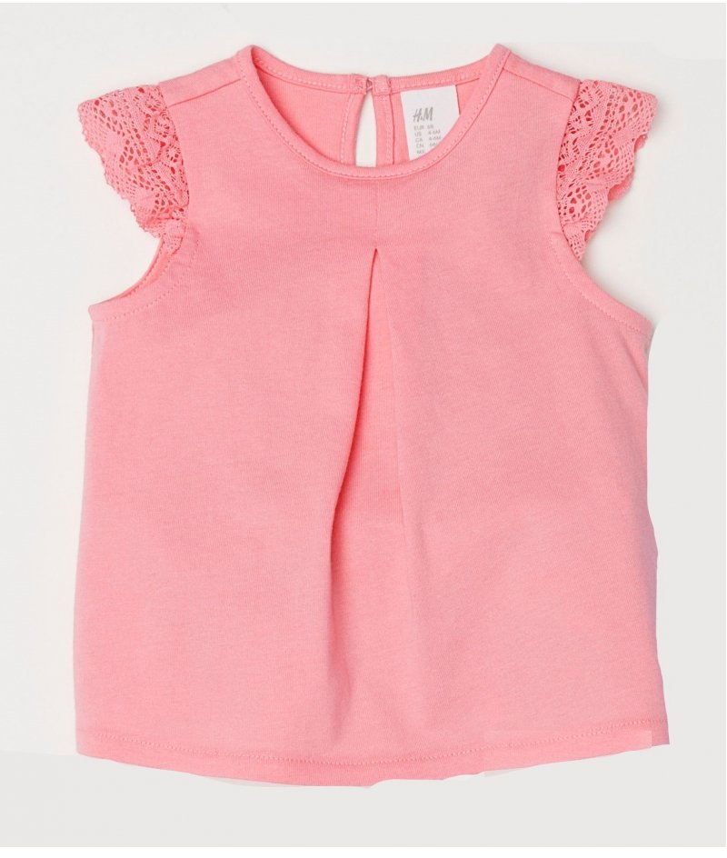 

Блуза H&M 577825 74 см розовая