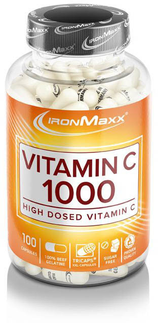 

IronMaxx Vitamin C 1000 Витамин C 100 капсул