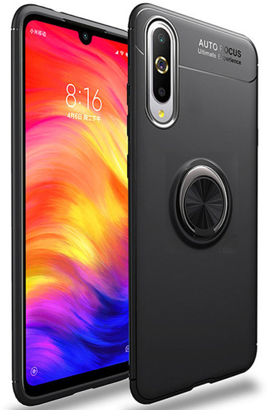 

Tpu Case Tpu Pc Deen ColorRing Magnetic Holder Black for Xiaomi Mi9 Se