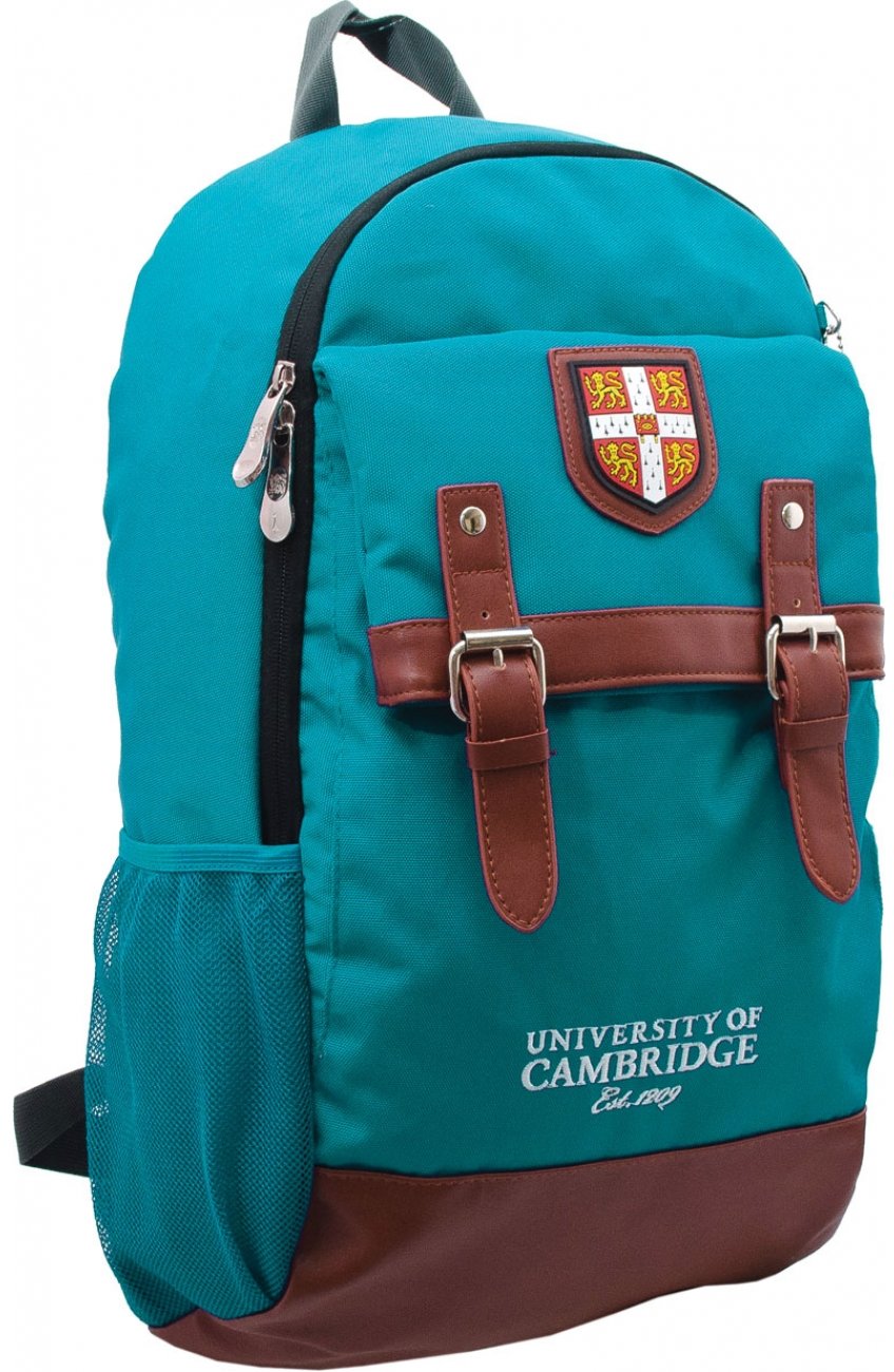 

Рюкзак подростковый Yes CA064 "Cambridge", бирюзовый, 29x13x48см