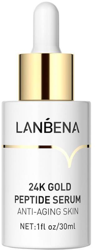 

Lanbena Peptides Serum 24K Gold Антивозрастная сыворотка для лица 6 пептидов 24K Gold 30 ml