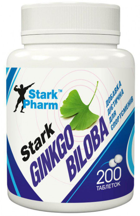 

Stark Pharm Stark Ginkgo Biloba Extract 40 mg Гинкго Билоба 200 таблеток