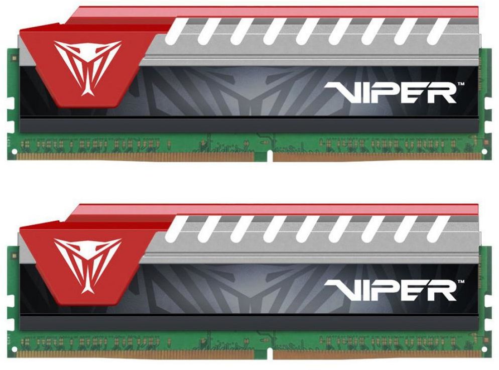 

Patriot DDR4 32GB (2x16GB) 2800MHz Viper Elite Red (PVE432G280C6KRD)