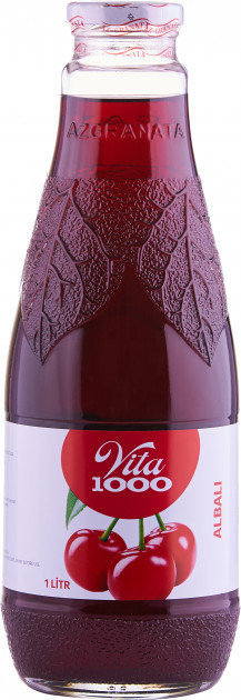 

Нектар Az-Granata вишневый, стекло ТМ «VITA1000», 1л (TVZ4760081500412)