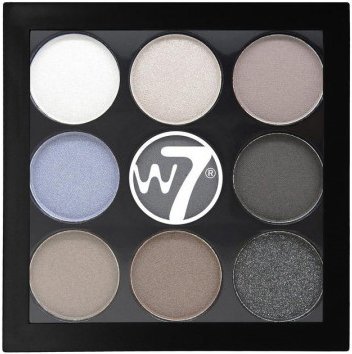 

W7 The Naughty Nine Eyeshadow Pallette Hard days nights Тени для век Палетка 9 цветов 4.5 g