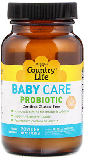 

Country Life Baby Care Пробиотик для детей порошок 56 г