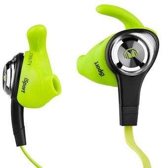 Акция на Monster iSport Intensity In-Ear Headphones Apple ControlTalk Intensity Green от Stylus