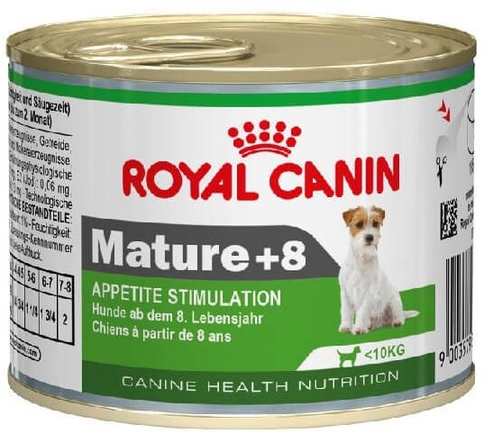 

Консервы для стареющих собак Royal Canin Mature +8 Wet мелких пород, 195 г