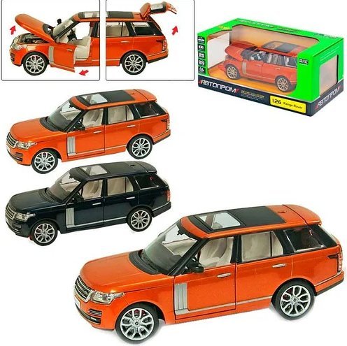 

Машинка металл 68263A АВТОПРОМ, 1:26 Range Rover, 2 цвета