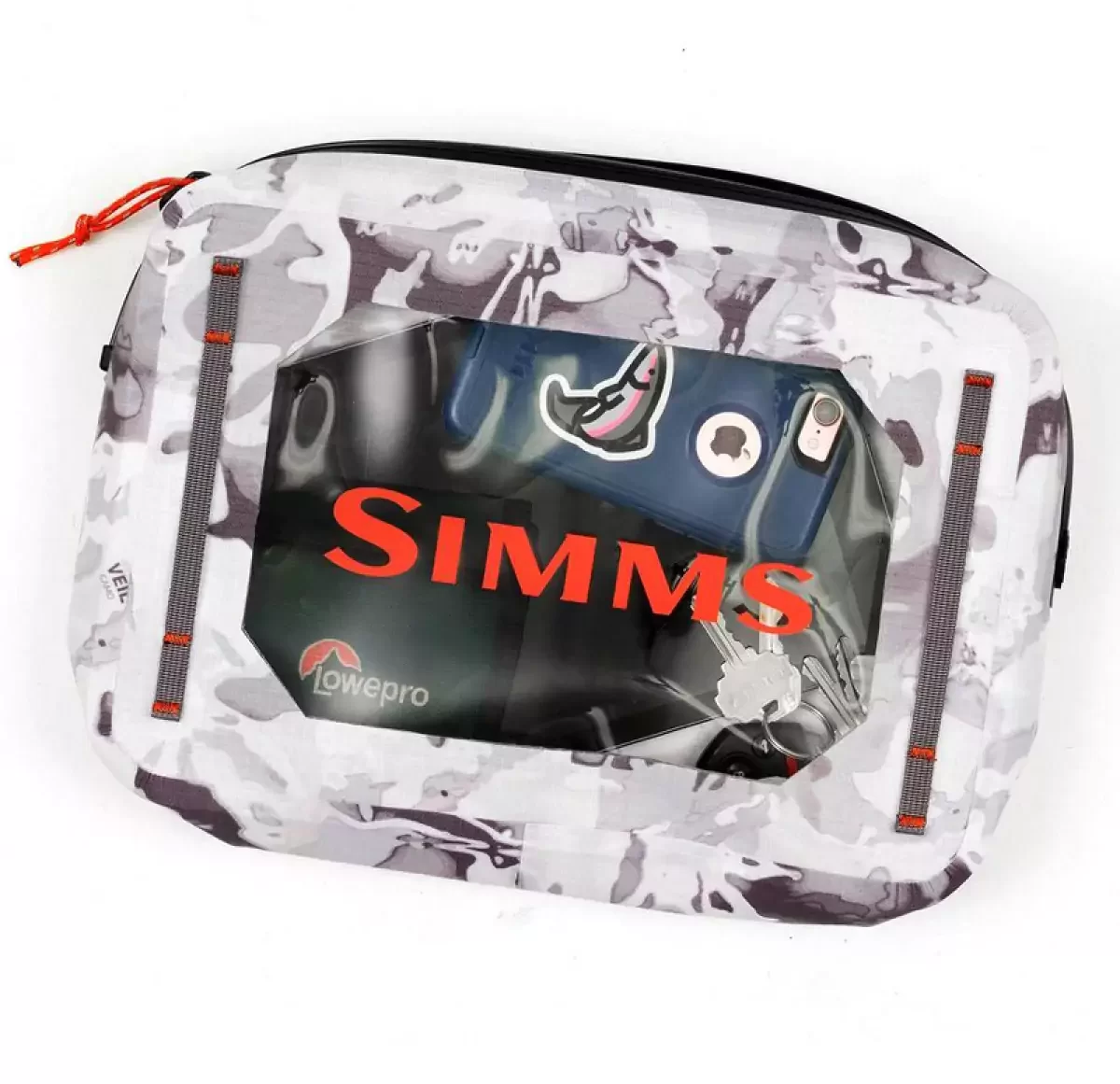 

Сумка Simms Dry Creek Gear Pouch Cloud Camo Grey 4L