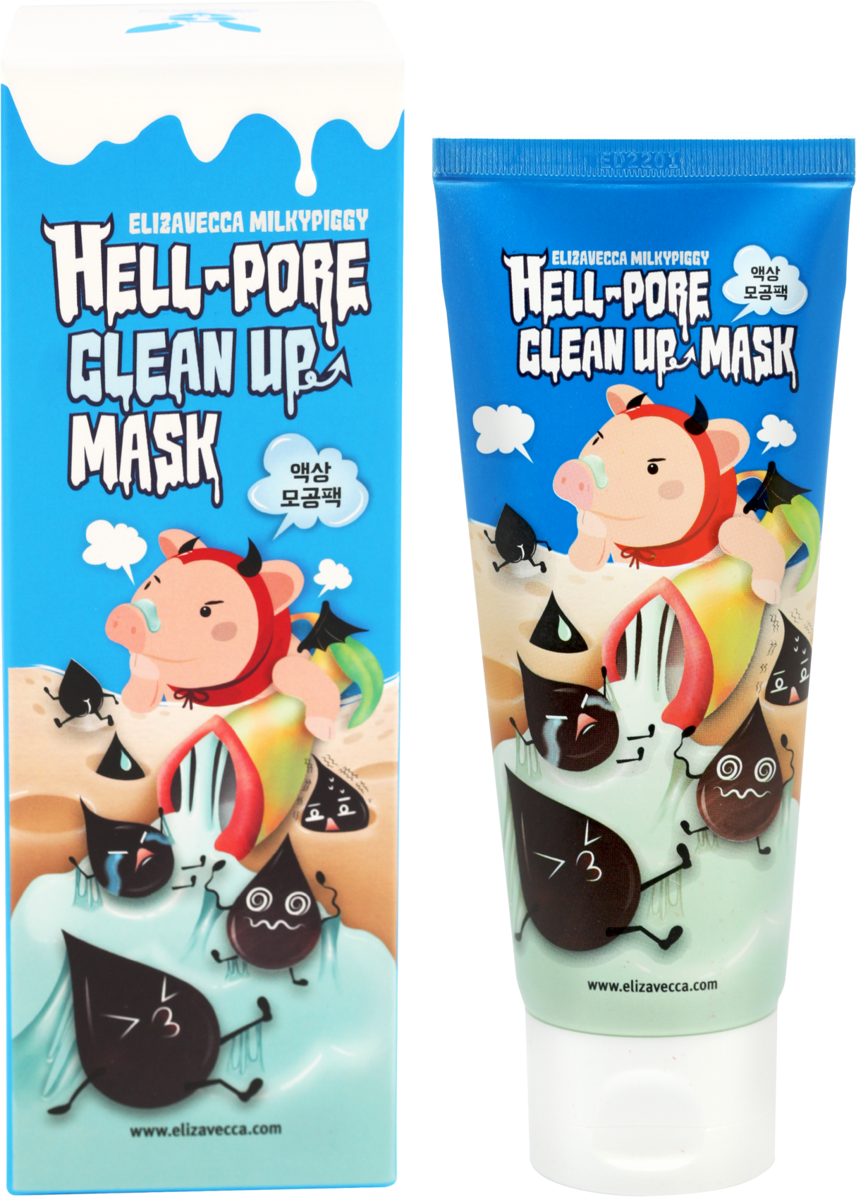 

Elizavecca Hell-Pore Clean Up Mask 100 ml Маска-пленка для очищения пор