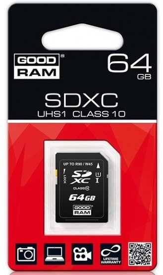 

Goodram 64GB Sdxc Class 10 UHS-I U1 (S1A0-0640R11)