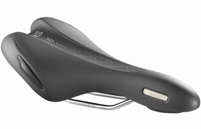 

Седло Selle Royal Premium Optica Athletic, 3D Skingel, обивка Black Astrale, 280х157мм, 370г, unisex, чёрное