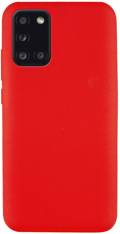 

Mobile Case Silicone Cover without Logo Red for Samsung A217 Galaxy A21s