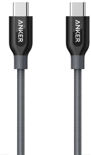 

Anker Cable USB-C to USB-C 2.0 Powerline+ V3 90cm Grey (A8187HA1)