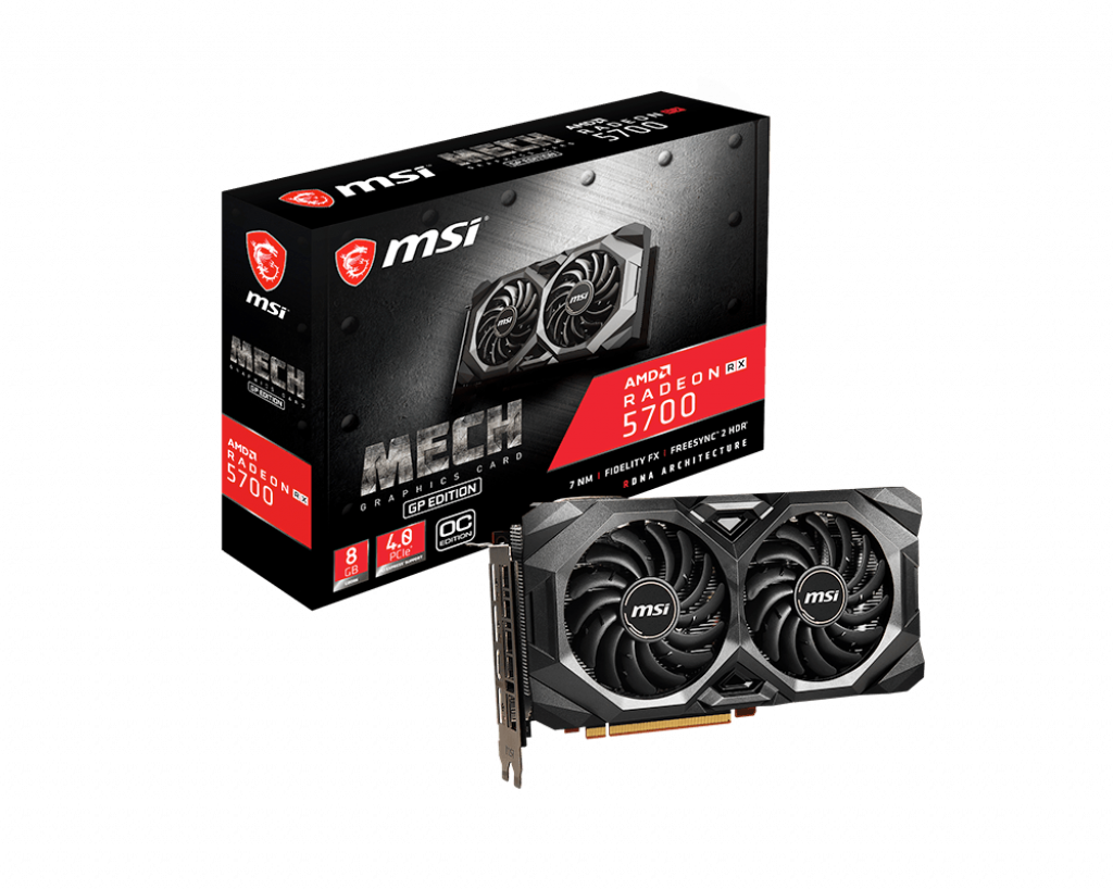 

Msi Radeon Rx 5700 Mech Gp Oc 8GB