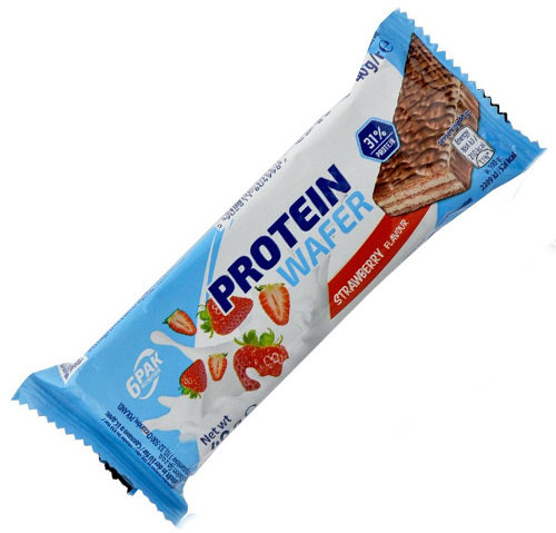 

Протеиновый батончик 6PAK Nutrition Protein Wafer 40 g Strawberry