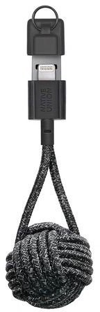 

Native Union Usb Cable to Lightning Key 16.5cm Cosmos Black (KEY-KV-L-CS-BLK)