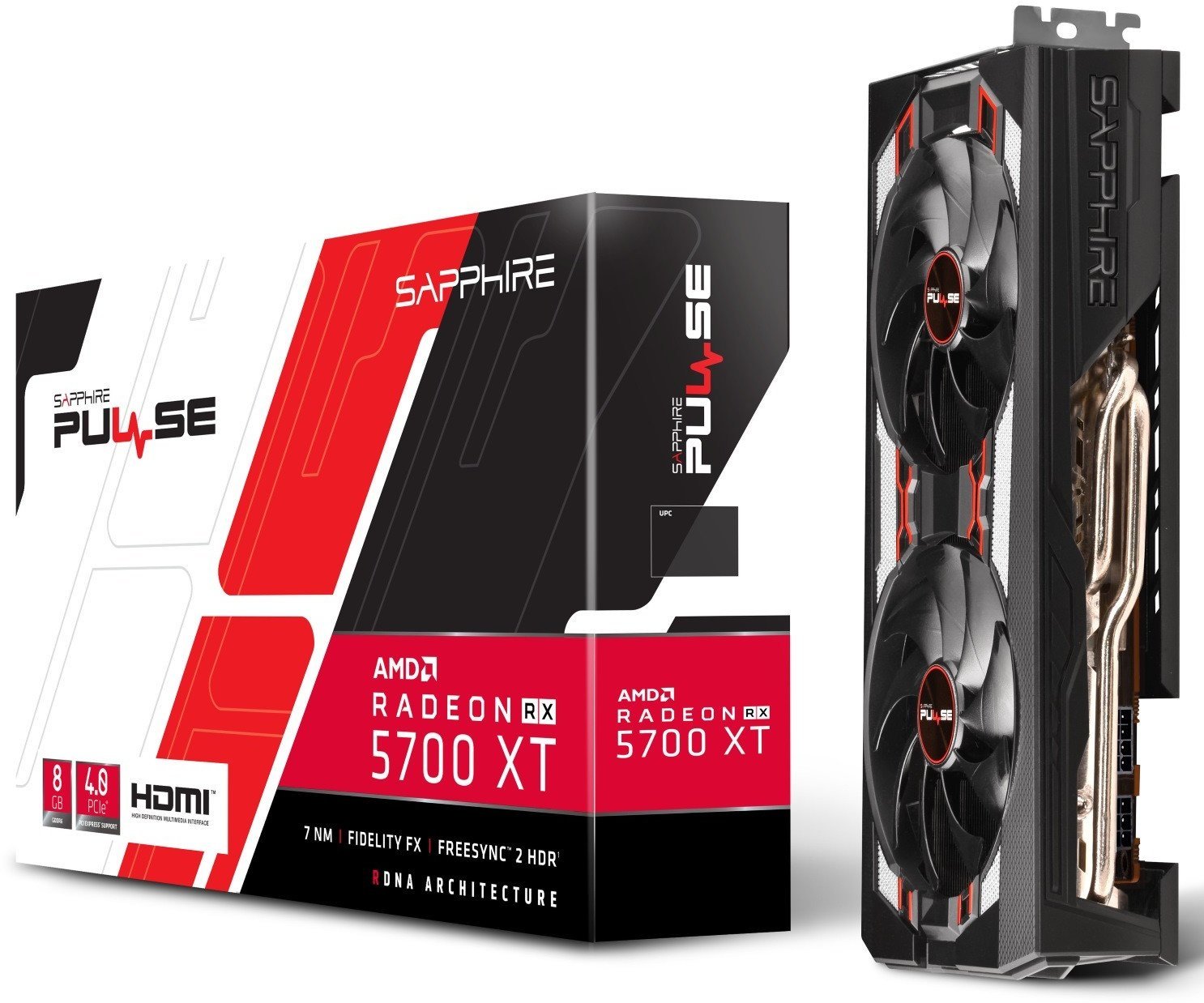 

Sapphire Radeon Rx 5700 Xt Pulse 8GB (11293-01-20G)