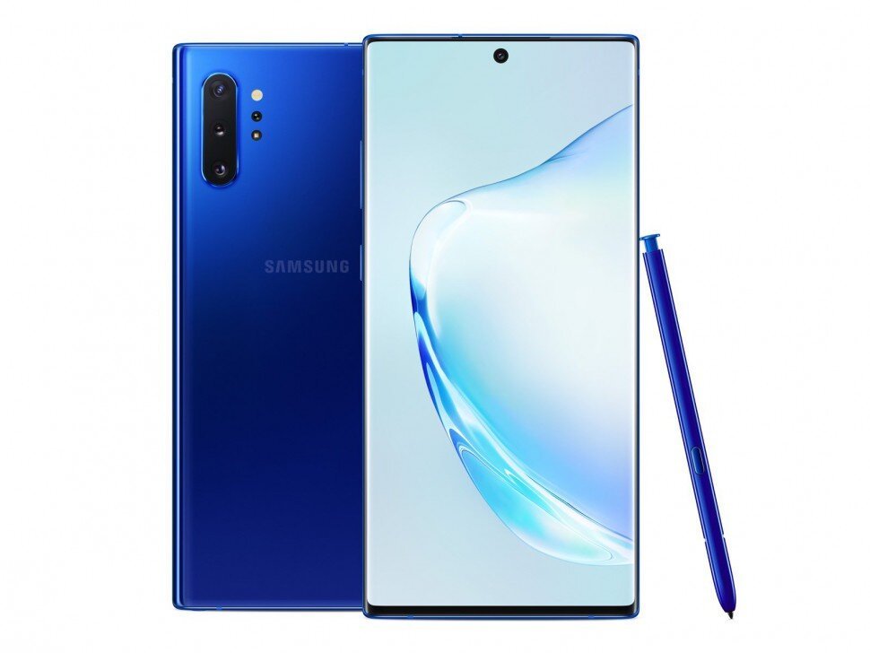 

Samsung Galaxy Note 10 Plus 12/256GB Dual Sim Aura Blue N975