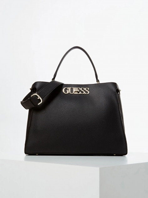 

Женская сумка тоут Guess Uptown Chic черная (HWVG7301060-BLA)