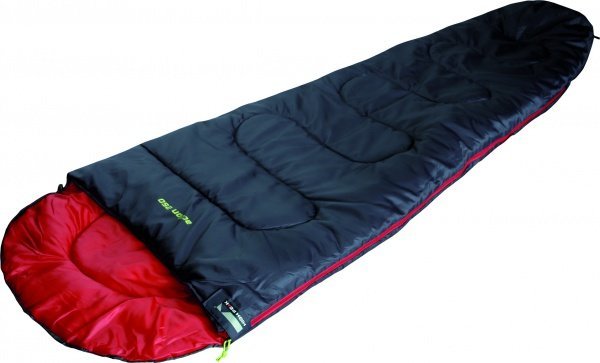 

Спальный мешок High Peak Action 250 / +4°C (Left) Black/red