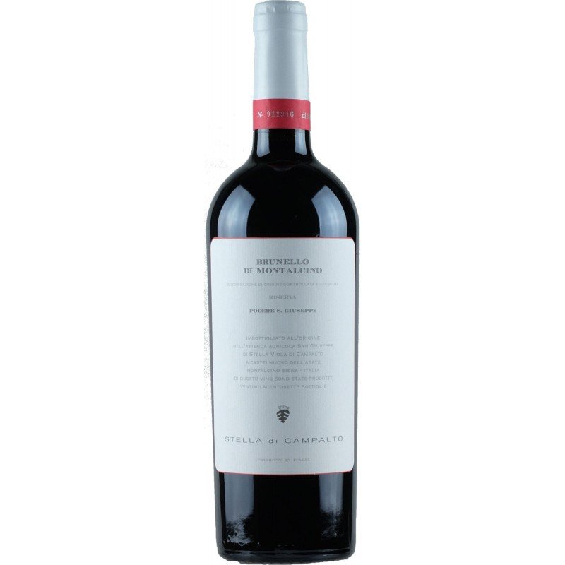 

Вино Stella di Campalto Brunello di Montalcino Riserva, 2010 (0,75 л) (BW29936)