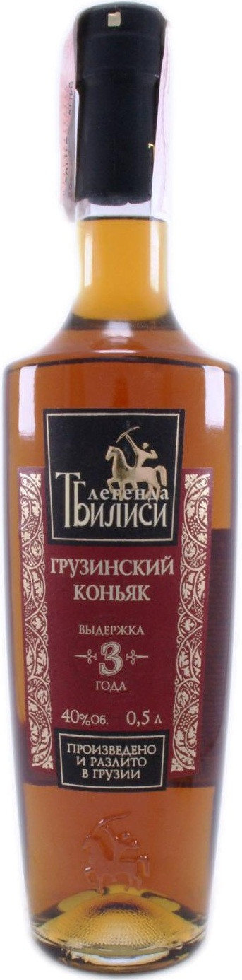 

Коньяк Легенда Тбилиси 3 звезды 0.5л (DDSAU1T001)
