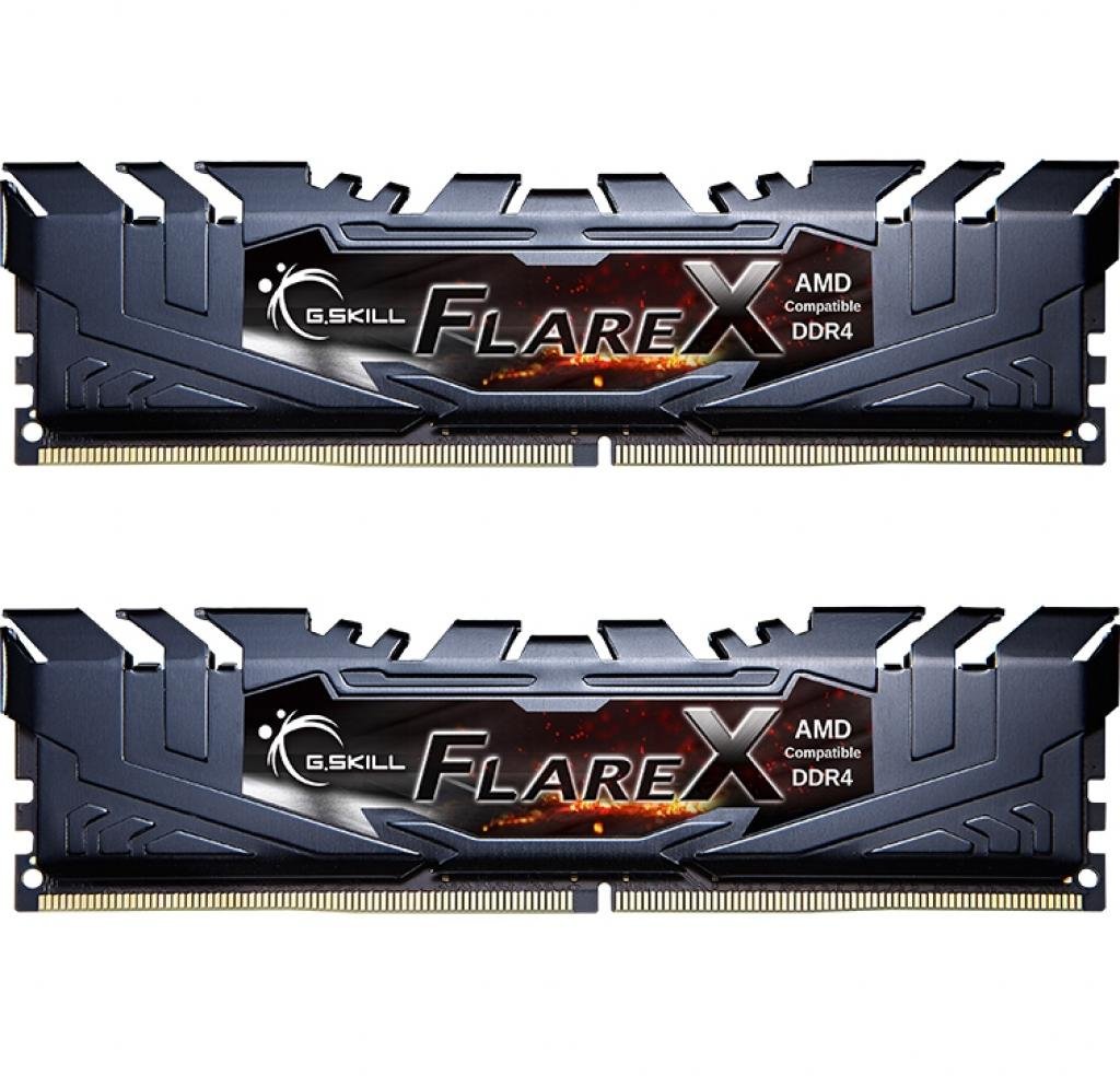 

G.Skill 32 Gb (2x16GB) DDR4 2933 MHz Flare X Black (F4-2933C14D-32GFX)