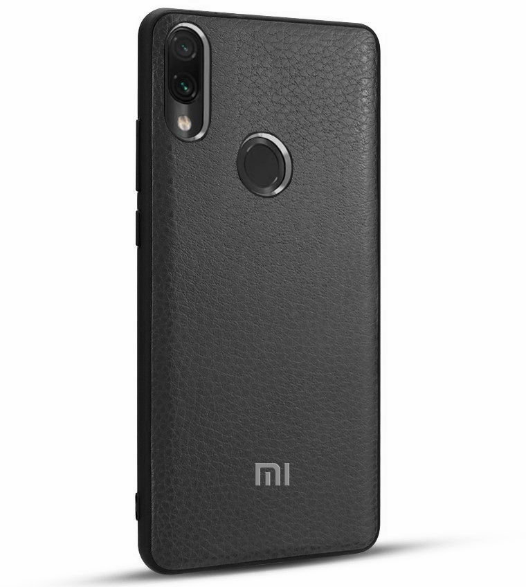 

Fashion Leather Case Black for Xiaomi Redmi Note 7 / Redmi Note 7 Pro