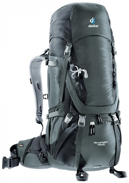 

Рюкзак Deuter Aircontact 45 + 10 л granite-black (33201164700)