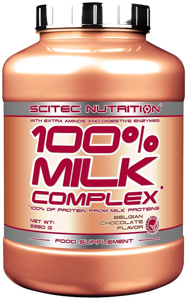 

Scitec Nutrition 100% Milk Complex 2350 g /78 servings/ Belgian Chocolate