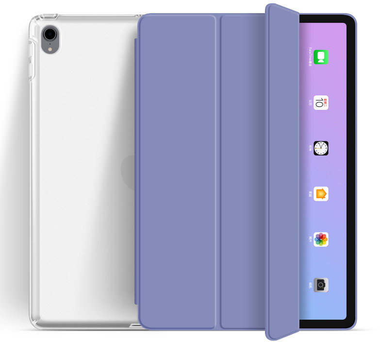 

BeCover Case Book Soft Tpu Tri Fold Purple (705509) for iPad Air 2020/iPad Air 2022