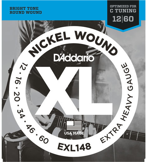 

Струны D`ADDARIO EXL148 Xl Extra Heavy (12-60)