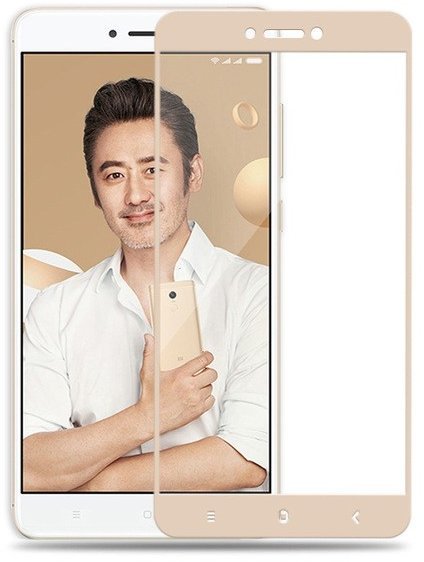 

Tempered Glass Gold for Xiaomi Redmi Note 5A Prime