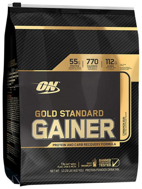 

Optimum Nutrition Gold Standard Gainer 4670 g /23 servings/ Cinnamon Bun