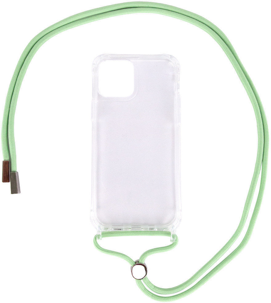 

Tpu Case Crossbody Transparent Mint for iPhone 11 Pro