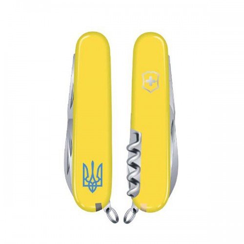 

Victorinox Spartan Ukraine 91мм/12предметов/жовт /Тризуб синий (1.3603.8R1)