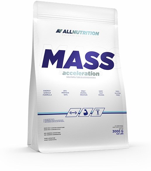 

All Nutrition Mass Acceleration 3000 g /42 servings/ Caffe Latte