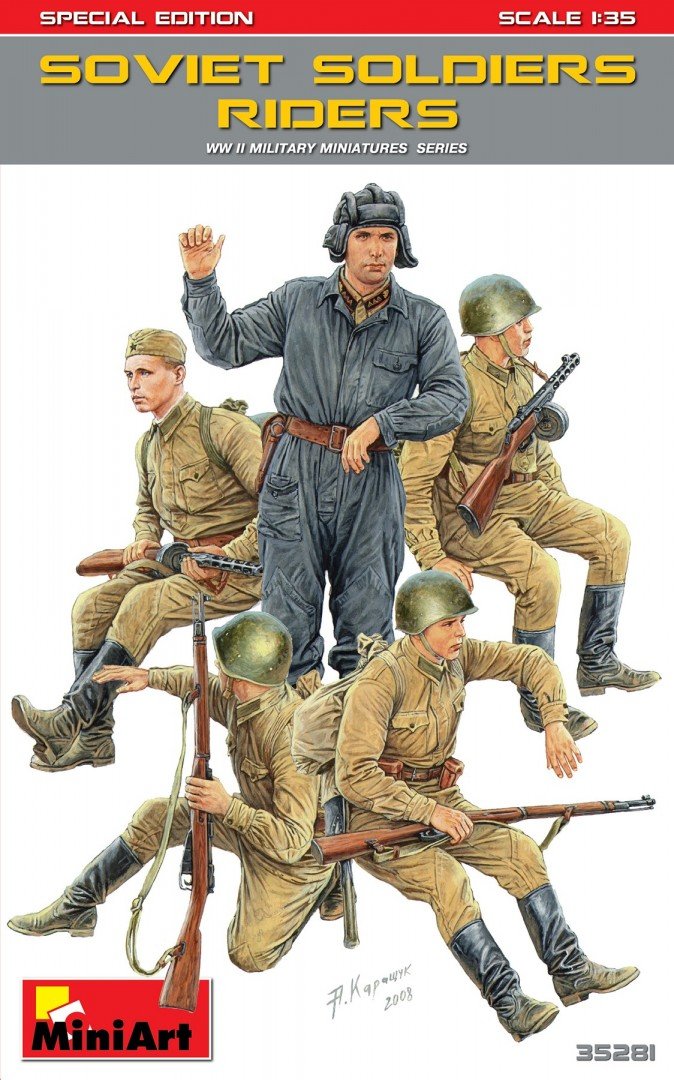 

Сборная модель MiniArt Советские солдаты, специальная серия 1:35 (MA35281)