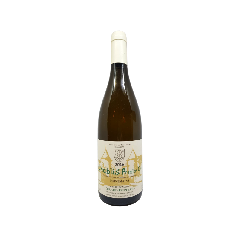 

Вино Gerard Duplessis Chablis Premier Cru Montmains, 2016 (0,75 л) (BW41700)