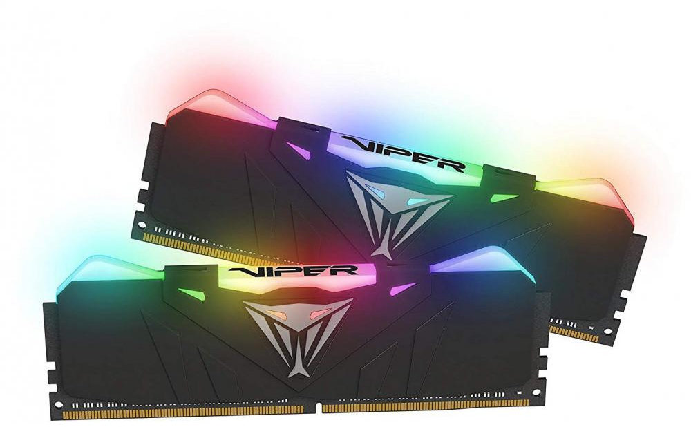 

Patriot 16 Gb (2x8GB) DDR4 3600 MHz Viper Rgb Black (PVR416G360C8K)