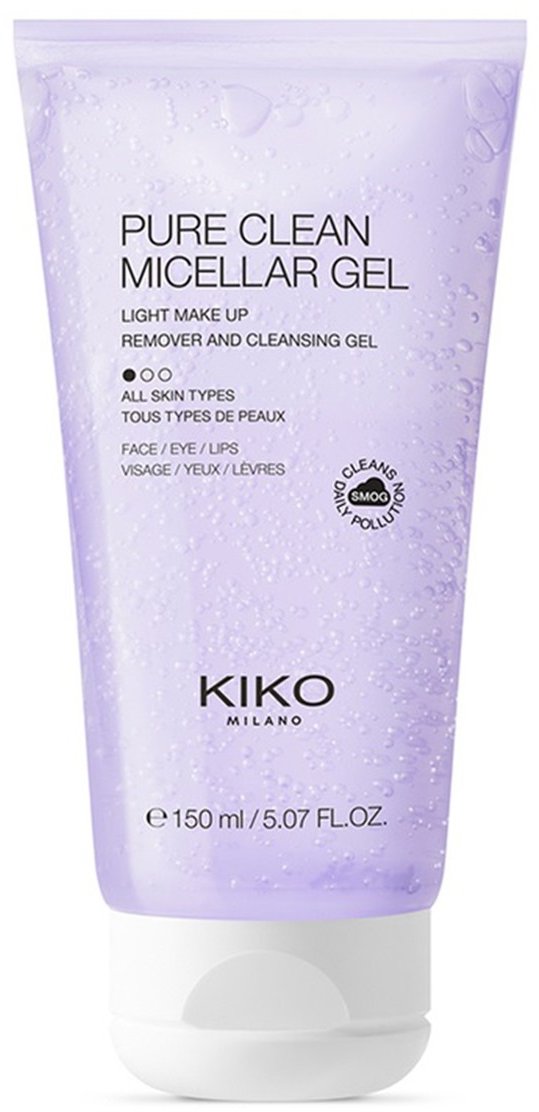 

Kiko Pure Clean Micellar Gel Мицеллярный гель для лица 150 ml