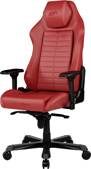 

Кресло для геймеров Dxracer Master DMC-D233S-R-A2 (красное)PU кожа, Al основа