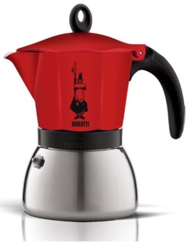 

Гейзерная кофеварка Bialetti Moka Express Induction Red (0004922)