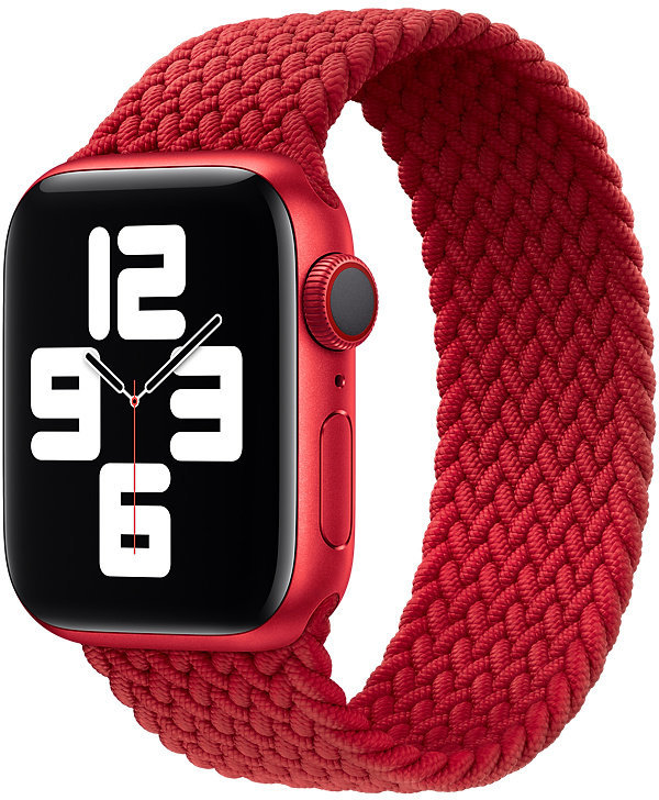 

Apple Braided Solo Loop (PRODUCT) Red Size 7 (MY7M2) for Apple Watch 38/40/41mm