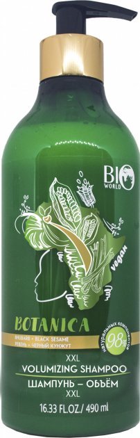 

Bio World Botanica Шампунь Ревень Черный кунжут 490 ml