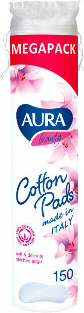 

Aura Beauty Ватные диски 150 шт.