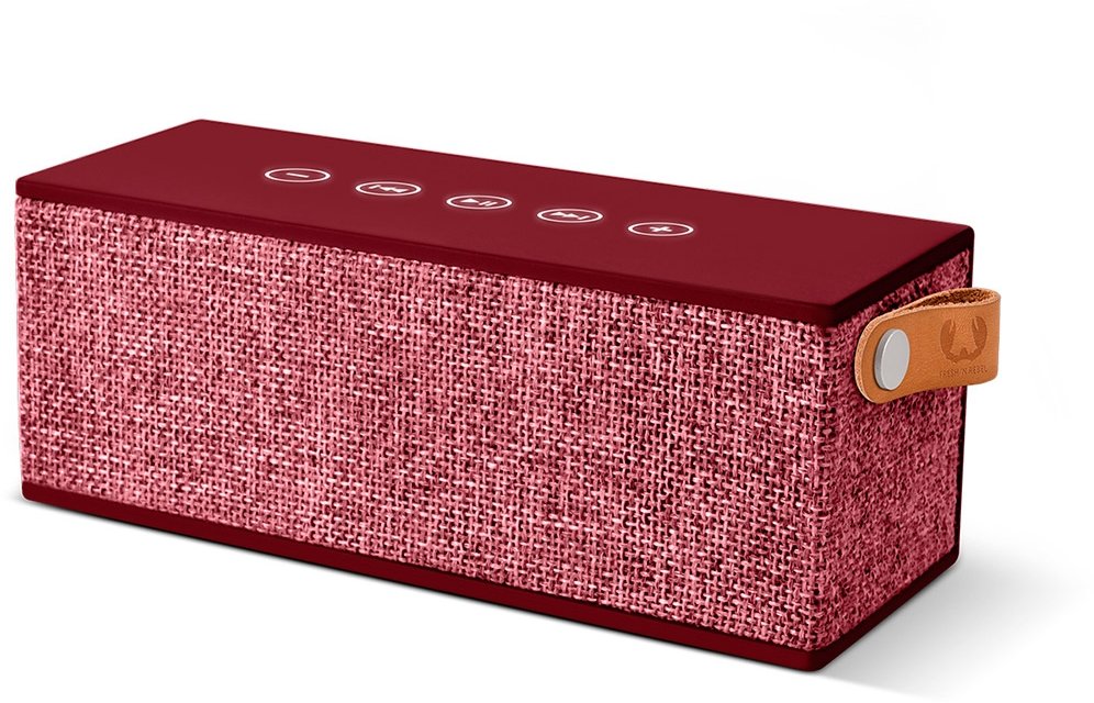 

Fresh 'N Rebel Rockbox Brick Fabriq Edition Bluetooth Speaker, Ruby (1RB3000RU)